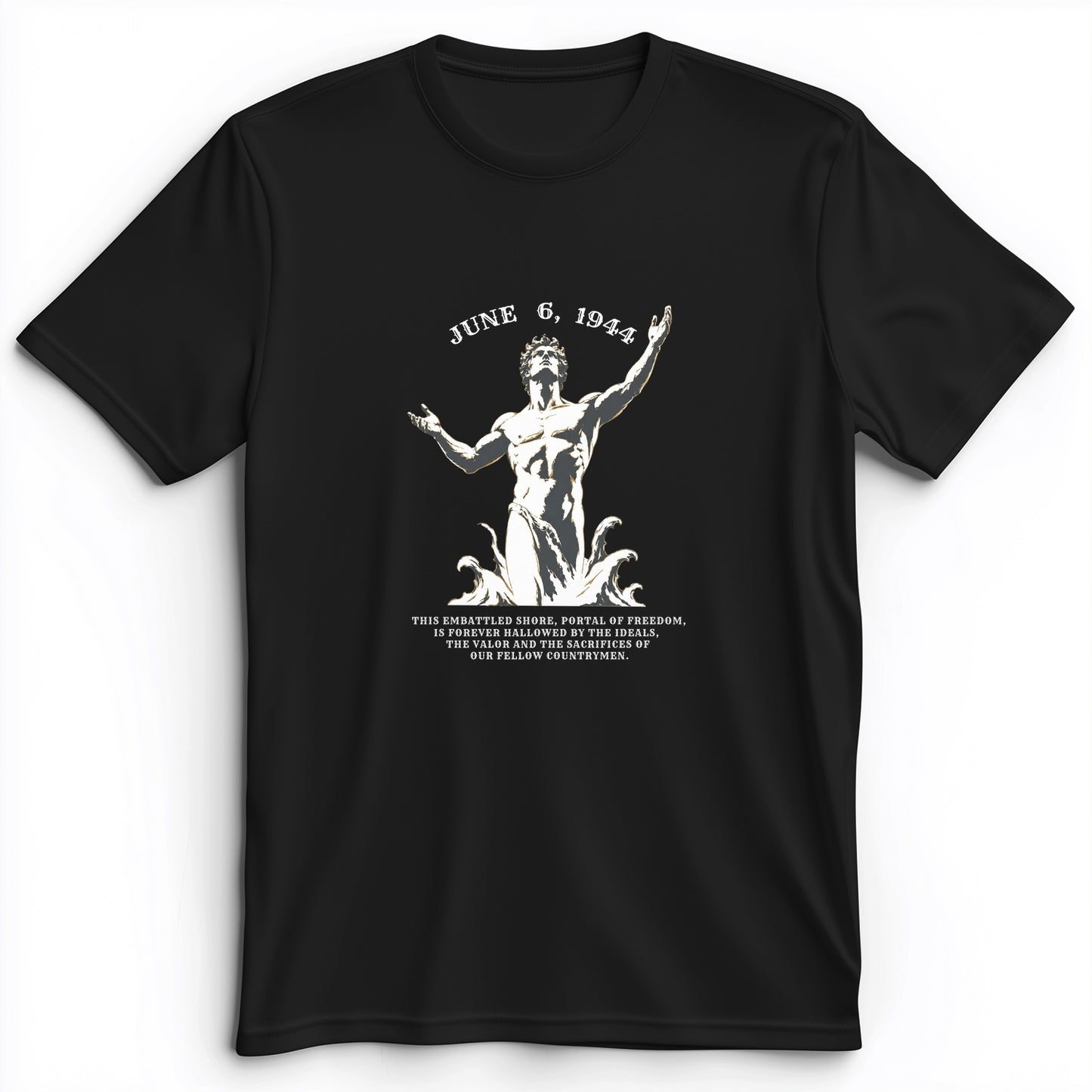 Dday Statue Premium Tee