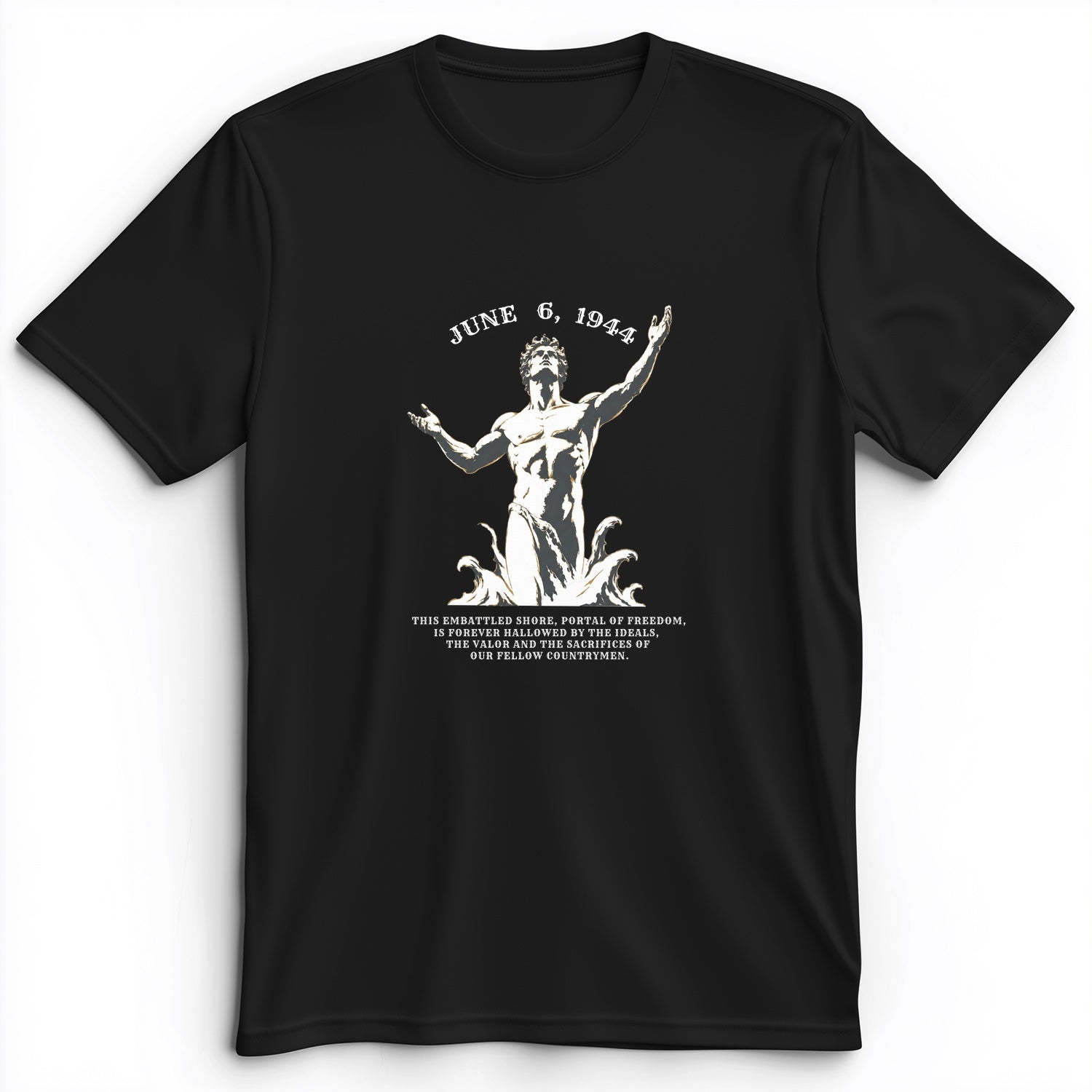 Dday Statue Premium Tee