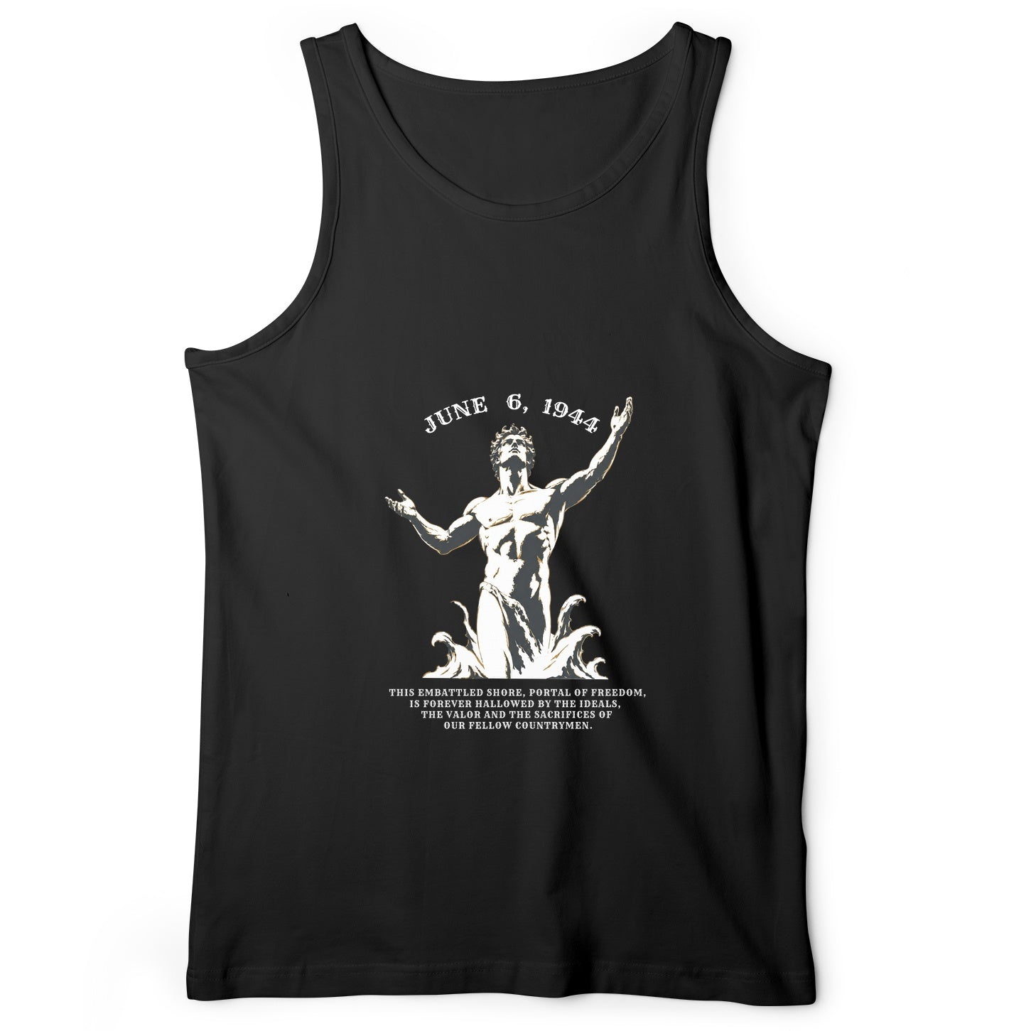 Dday Statue Tank Top