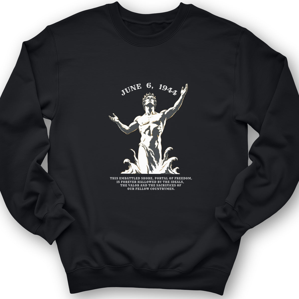 Dday Statue Crewneck