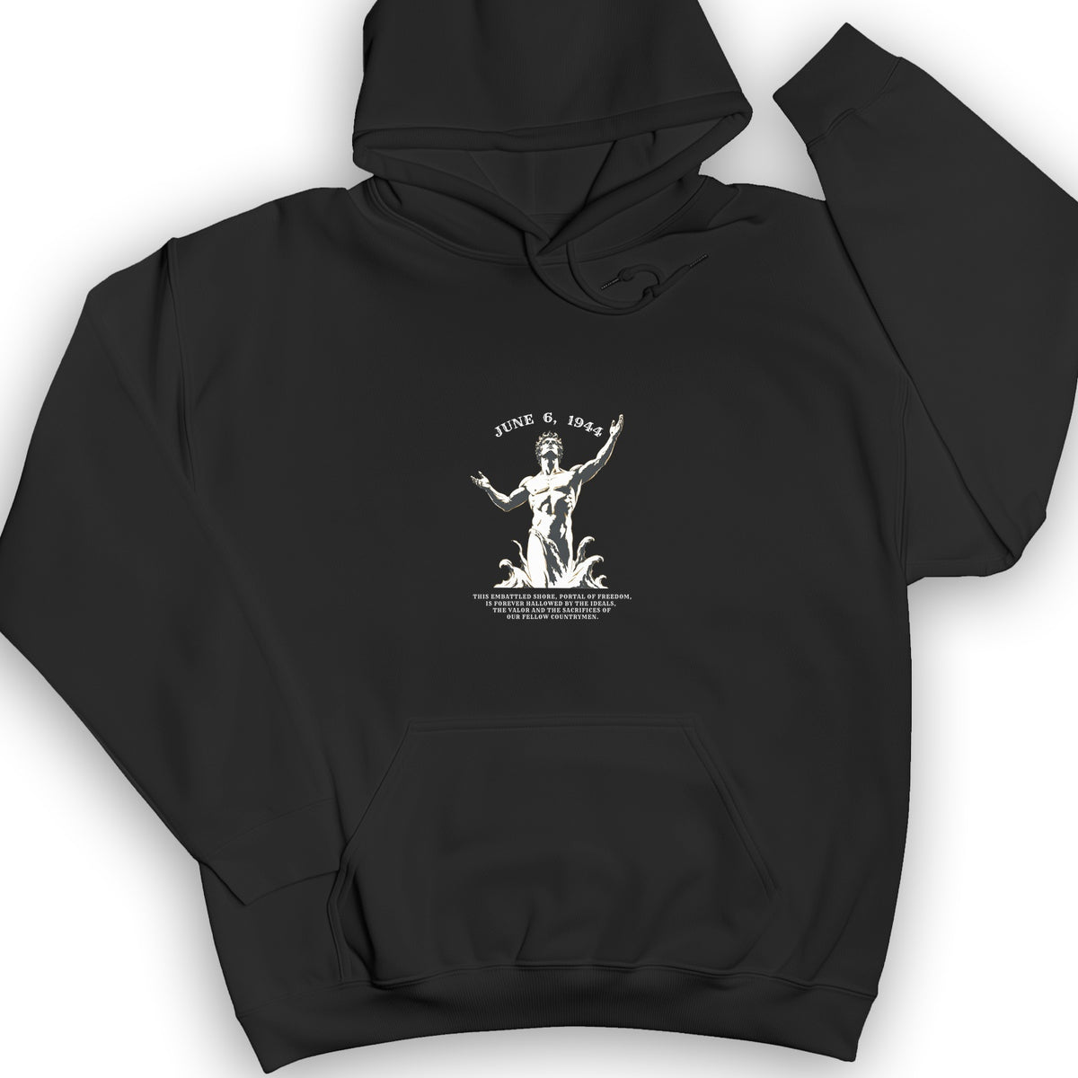 Dday Statue Hoodie