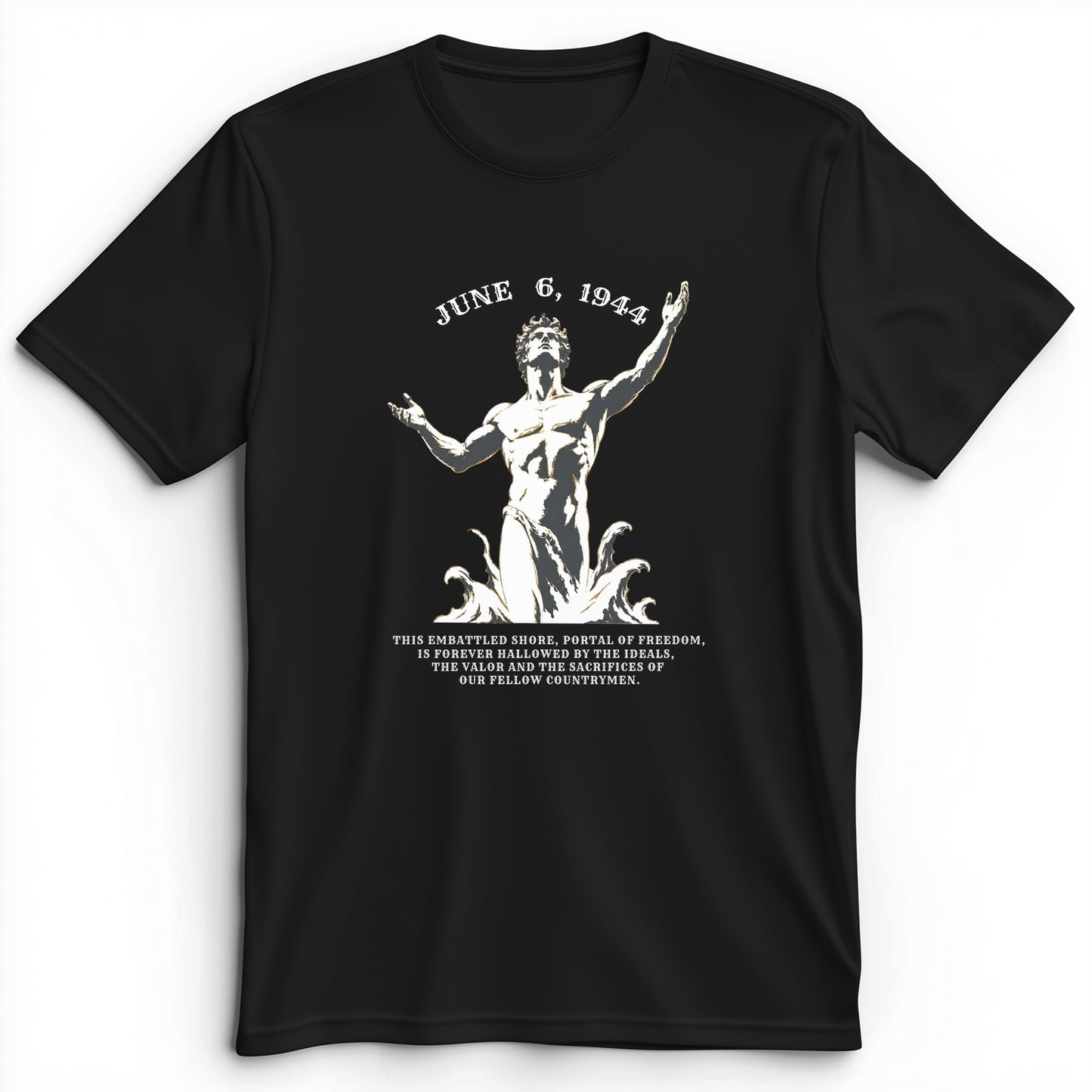 Dday Statue Premium Tee
