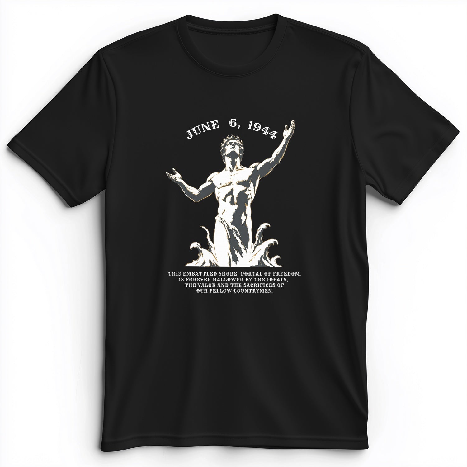Dday Statue Premium Tee