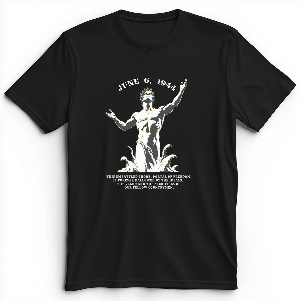 Dday Statue Premium Tee