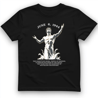 Dday Statue T-Shirt