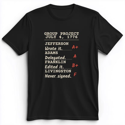 Declaration Of Independence Group Project Premium Tee
