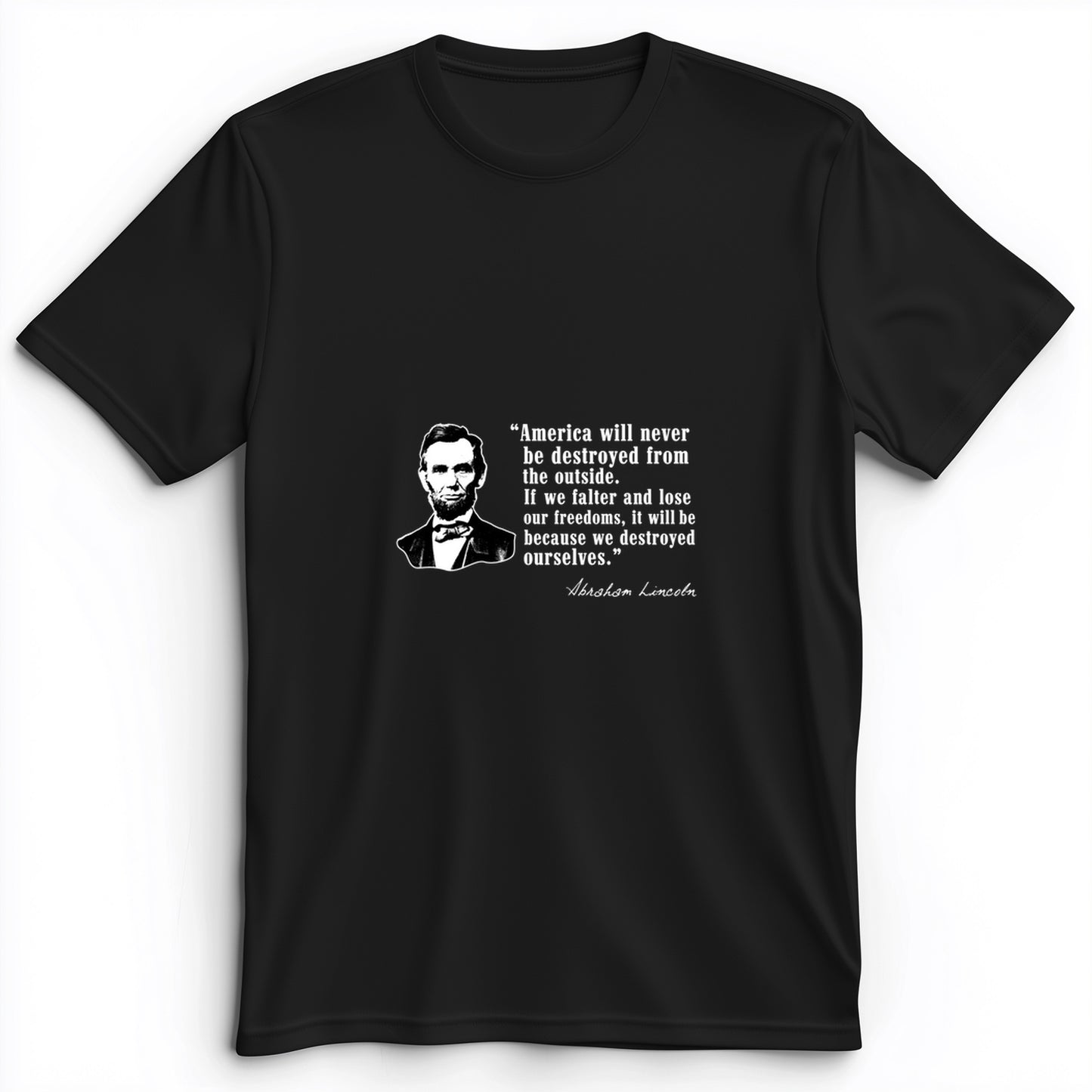 Destroyed Ourselves Lincoln Premium Tee