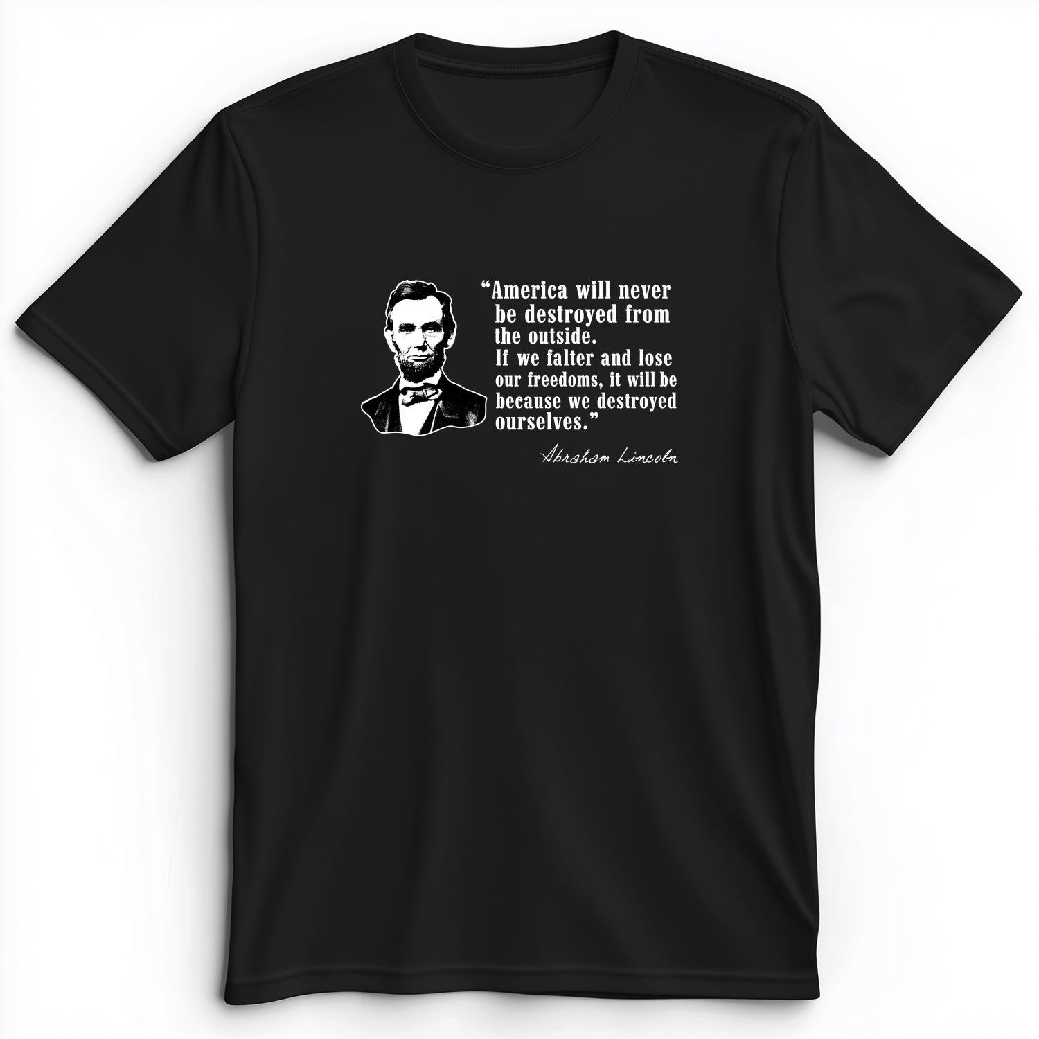 Destroyed Ourselves Lincoln Premium Tee