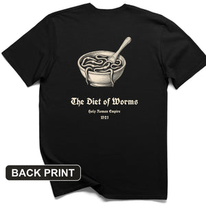 Diet Of Worms Back Print T-Shirt