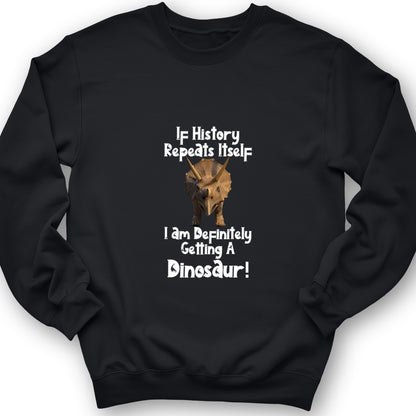 Dinosaur Crewneck