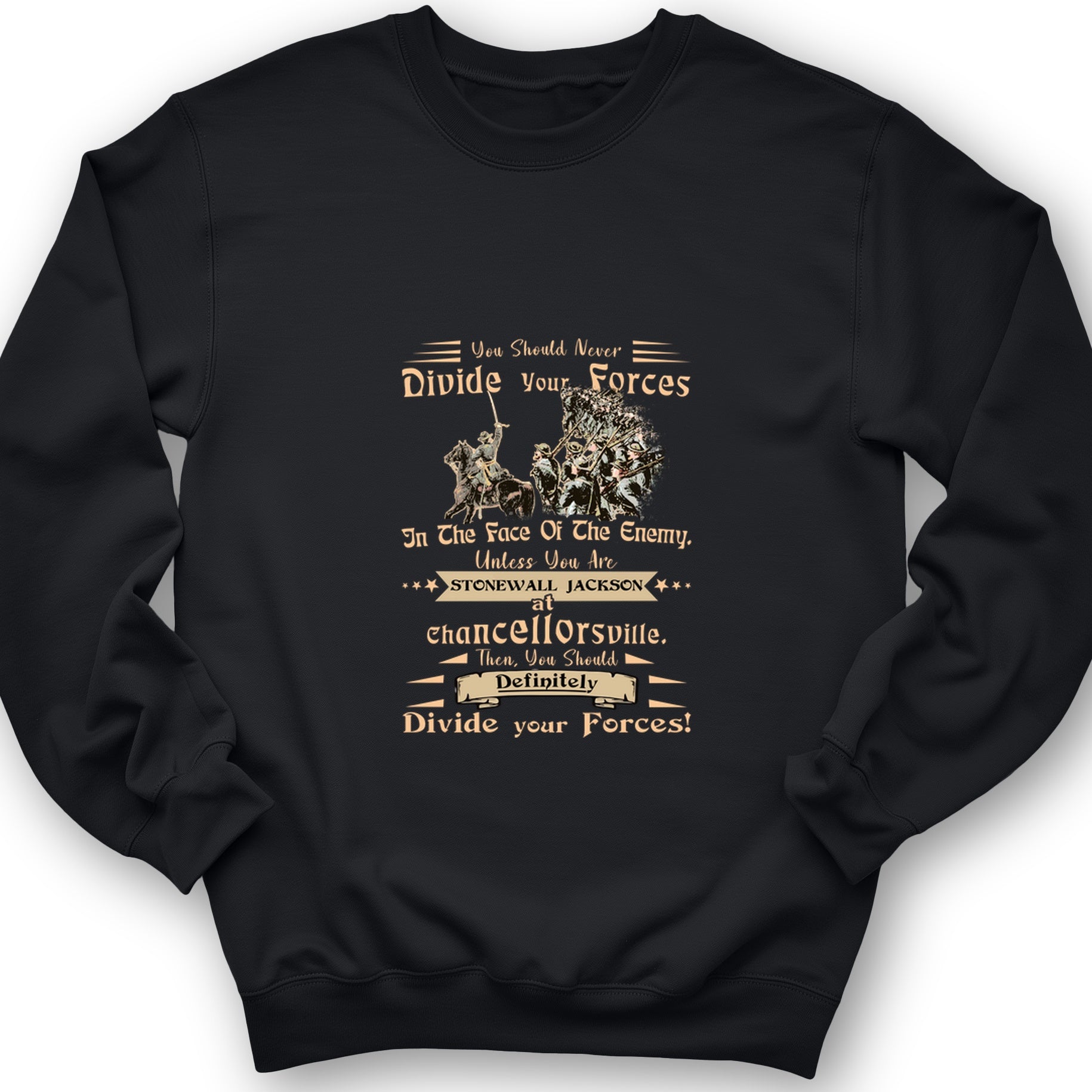 Dividing Forces Crewneck