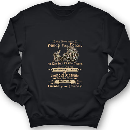 Dividing Forces Crewneck