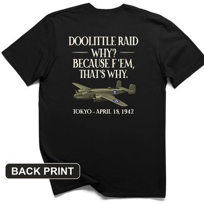 Doolittle Raid Back Print T-Shirt