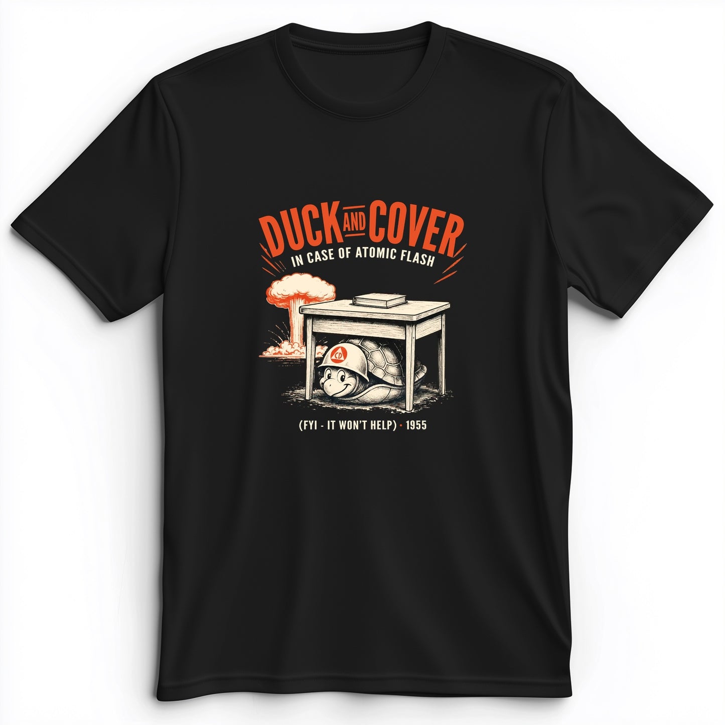Duck And Cover Premium Tee