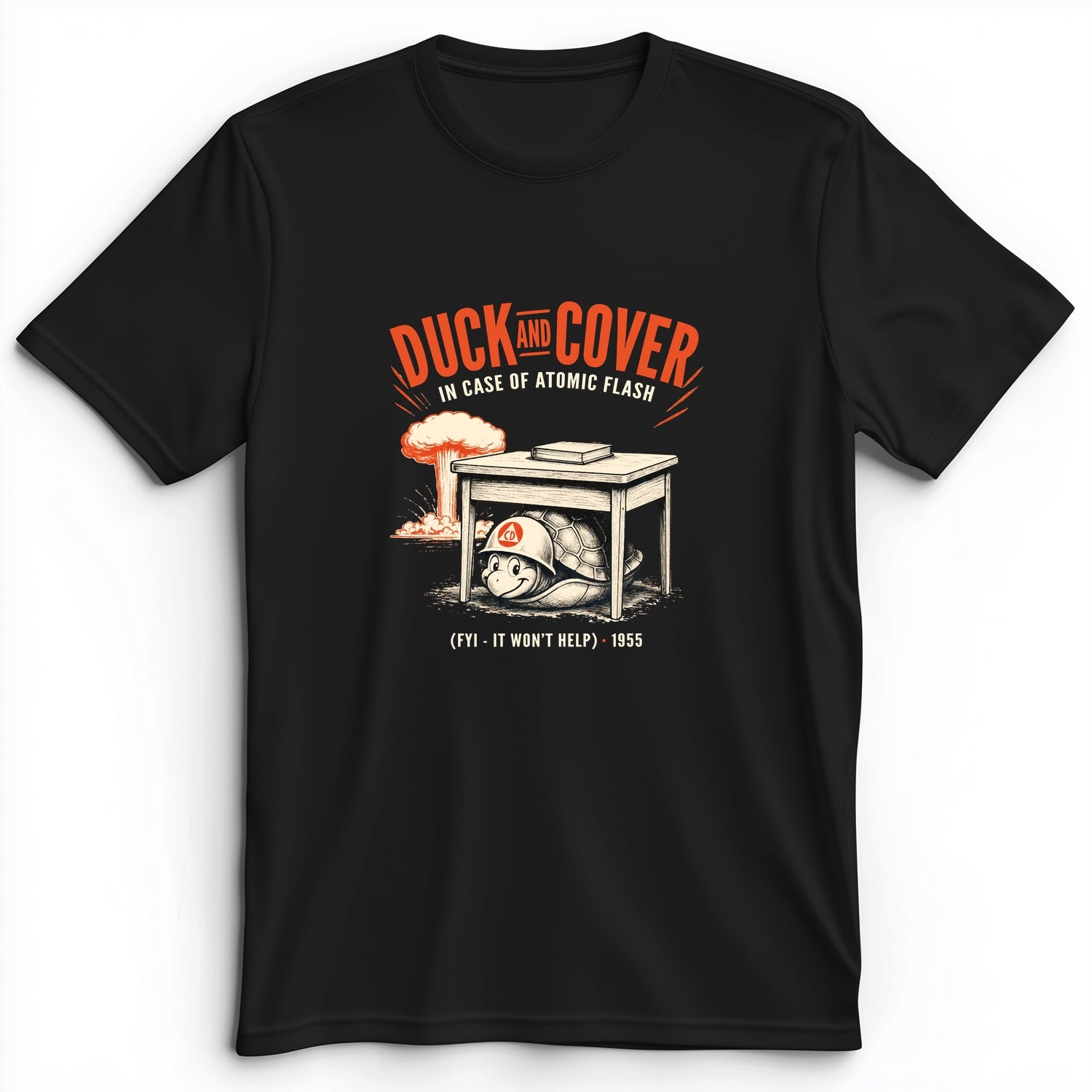 Duck And Cover Premium Tee