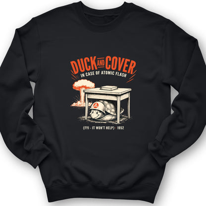 Duck And Cover Crewneck
