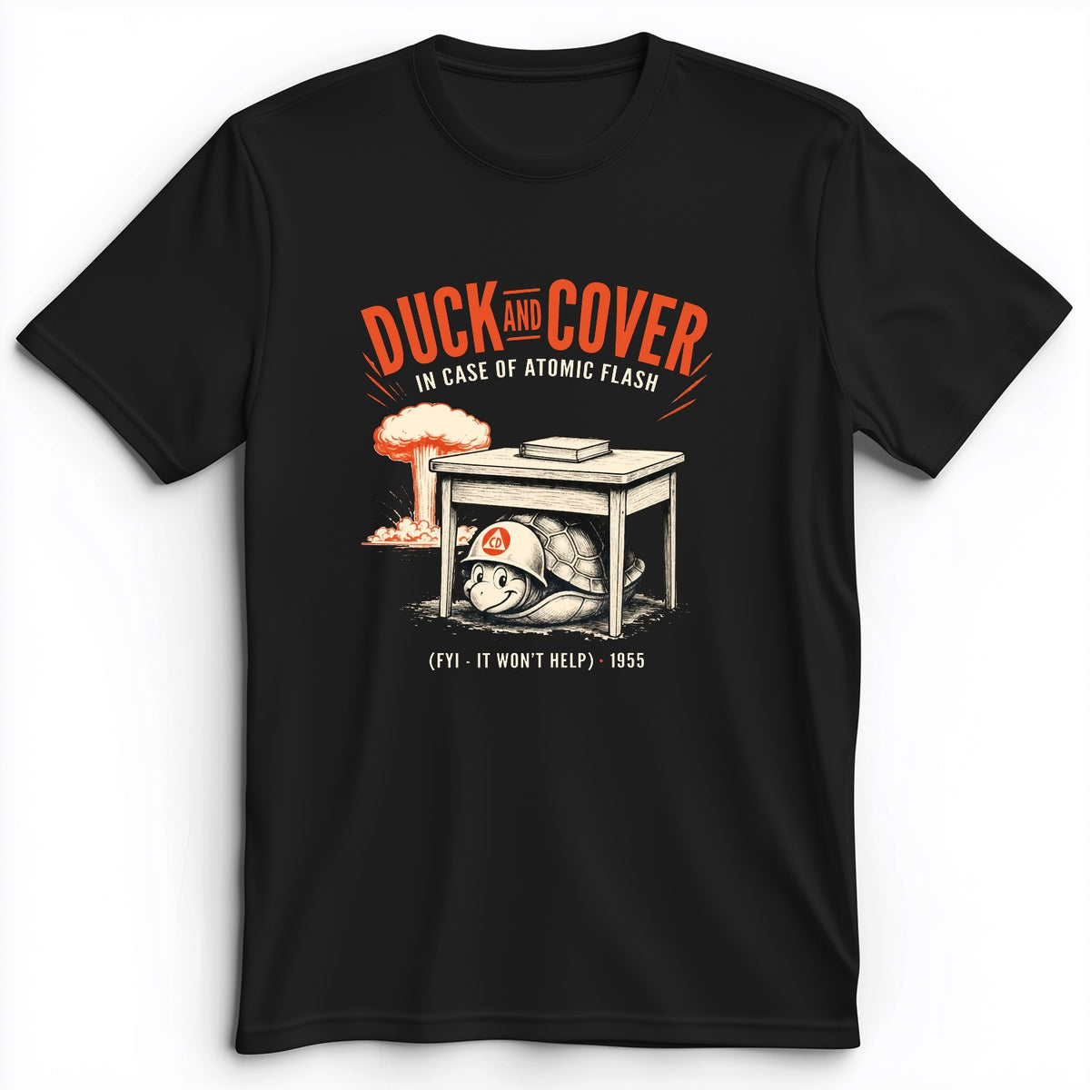 Duck And Cover Premium Tee