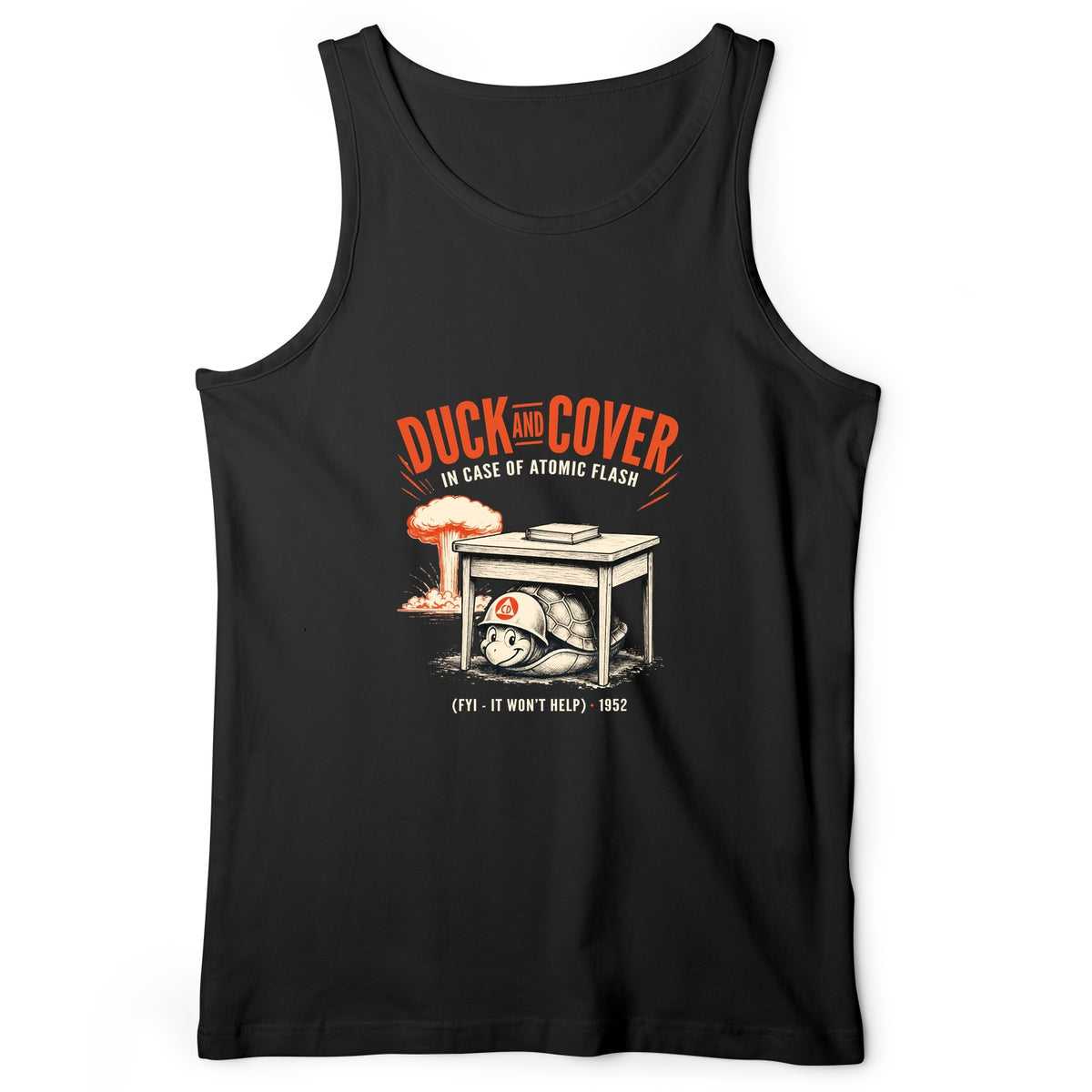 Duck And Cover Tank Top