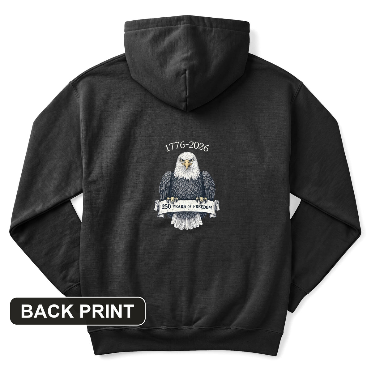 Eagle 250 Back Print Hoodie