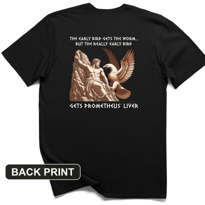 Early Bird Back Print T-Shirt