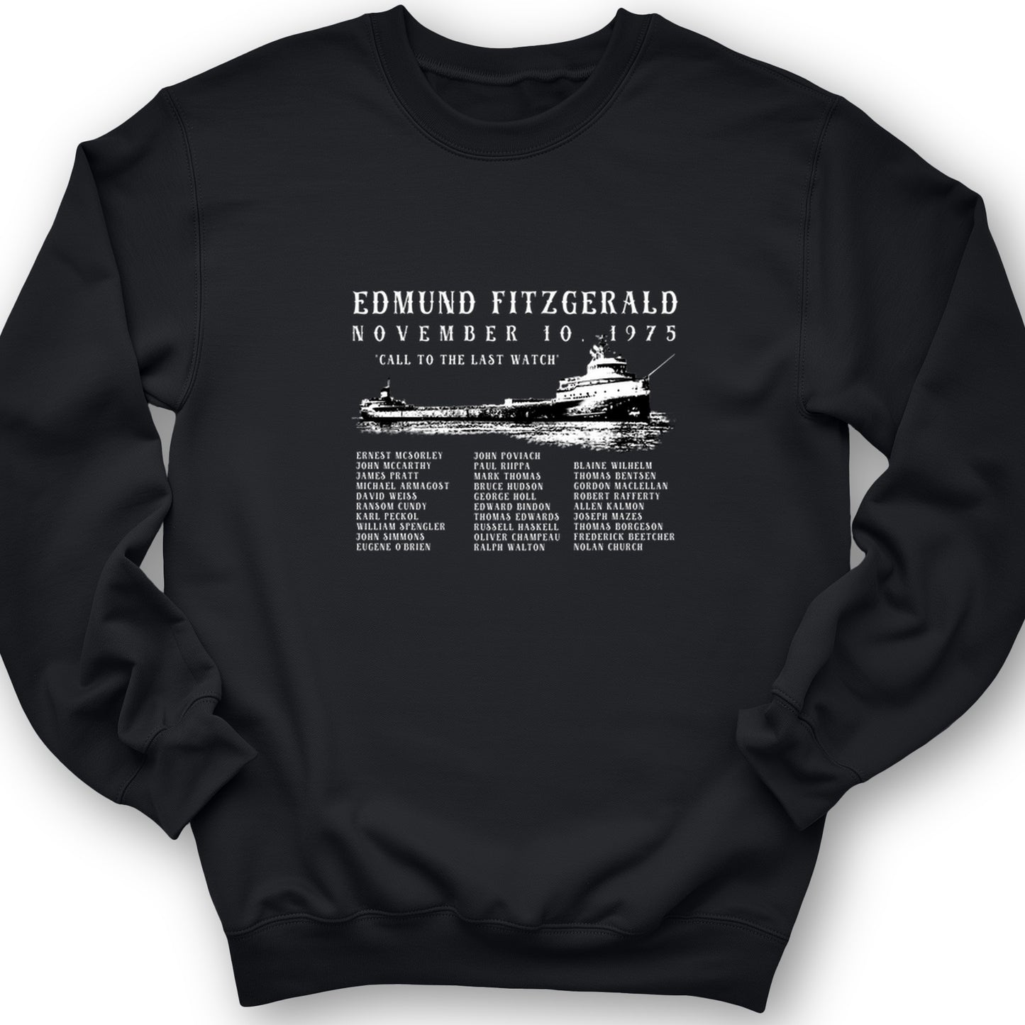 Edmund Fitzgerald Crewneck