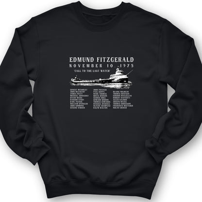 Edmund Fitzgerald Crewneck