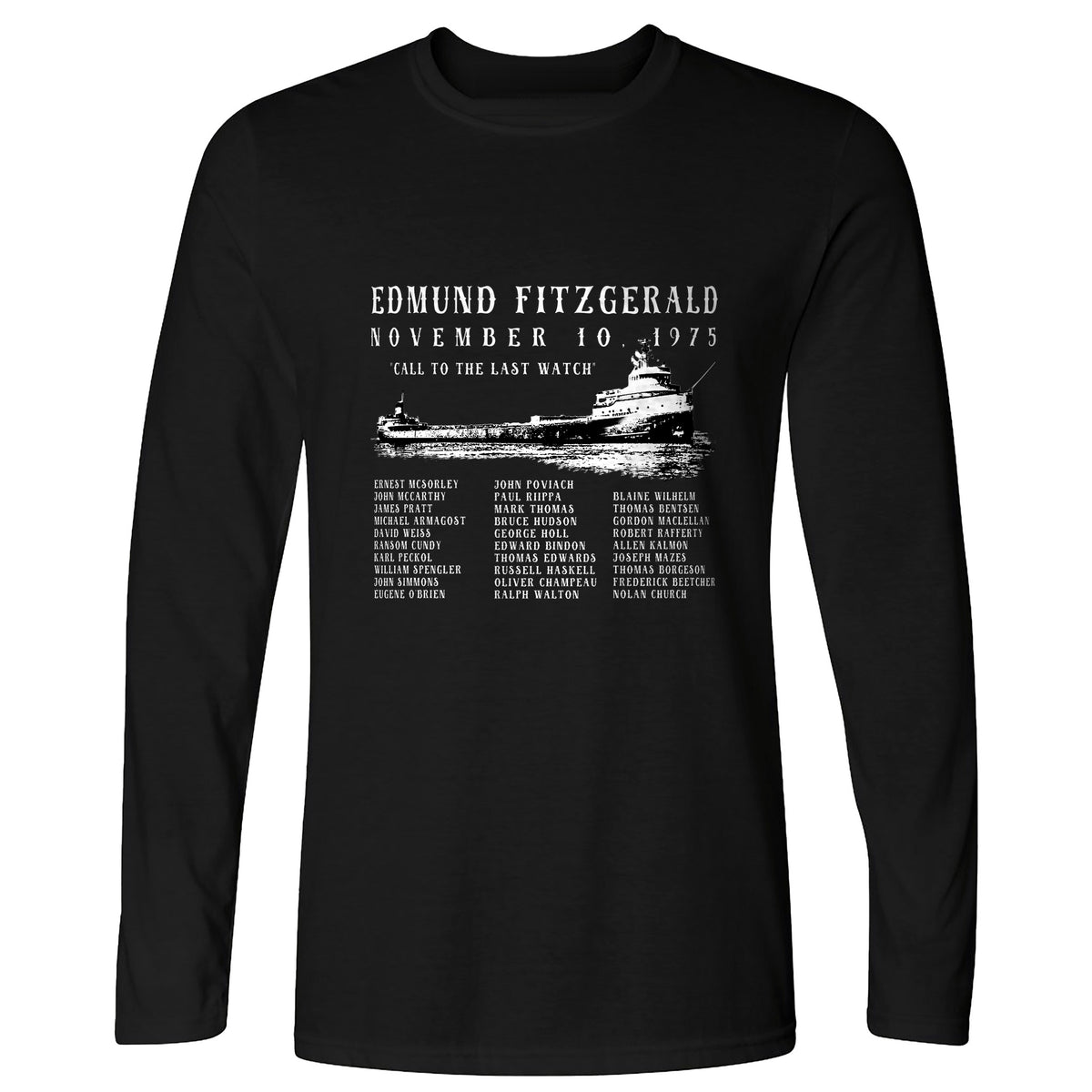 Edmund Fitzgerald Long Sleeve T-Shirt