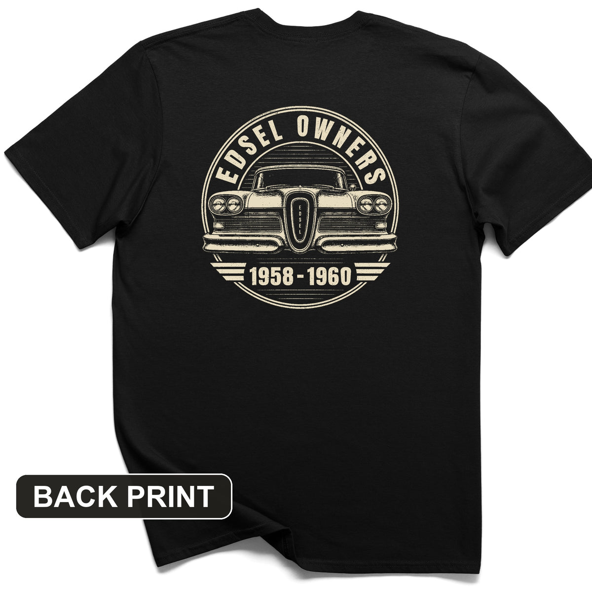 Edsel Back Print T-Shirt
