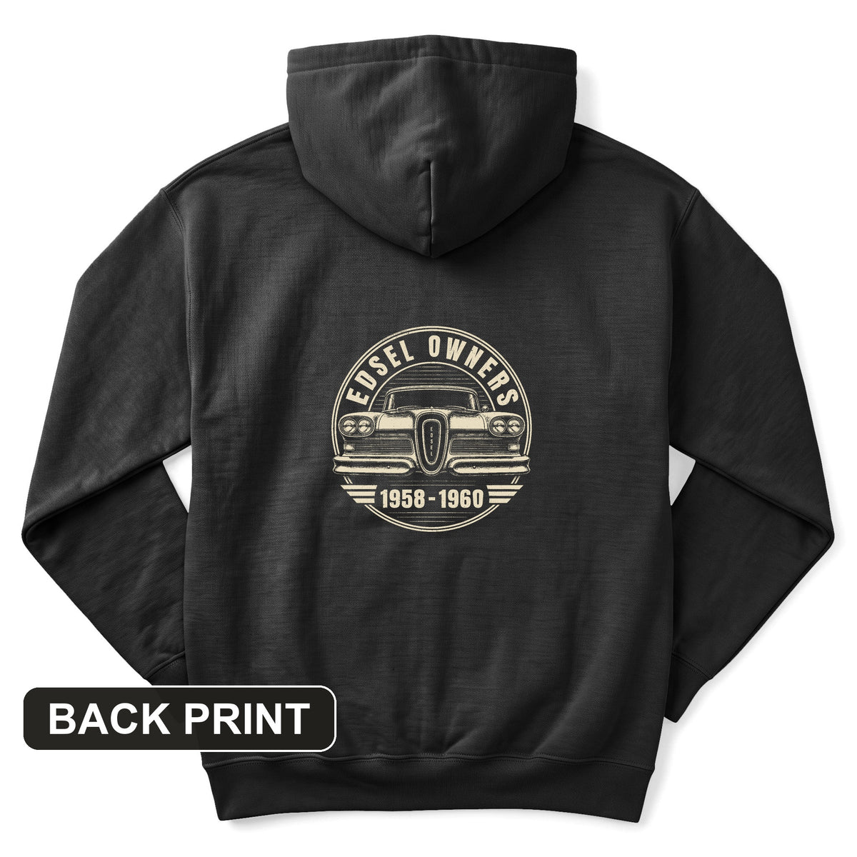 Edsel Back Print Hoodie
