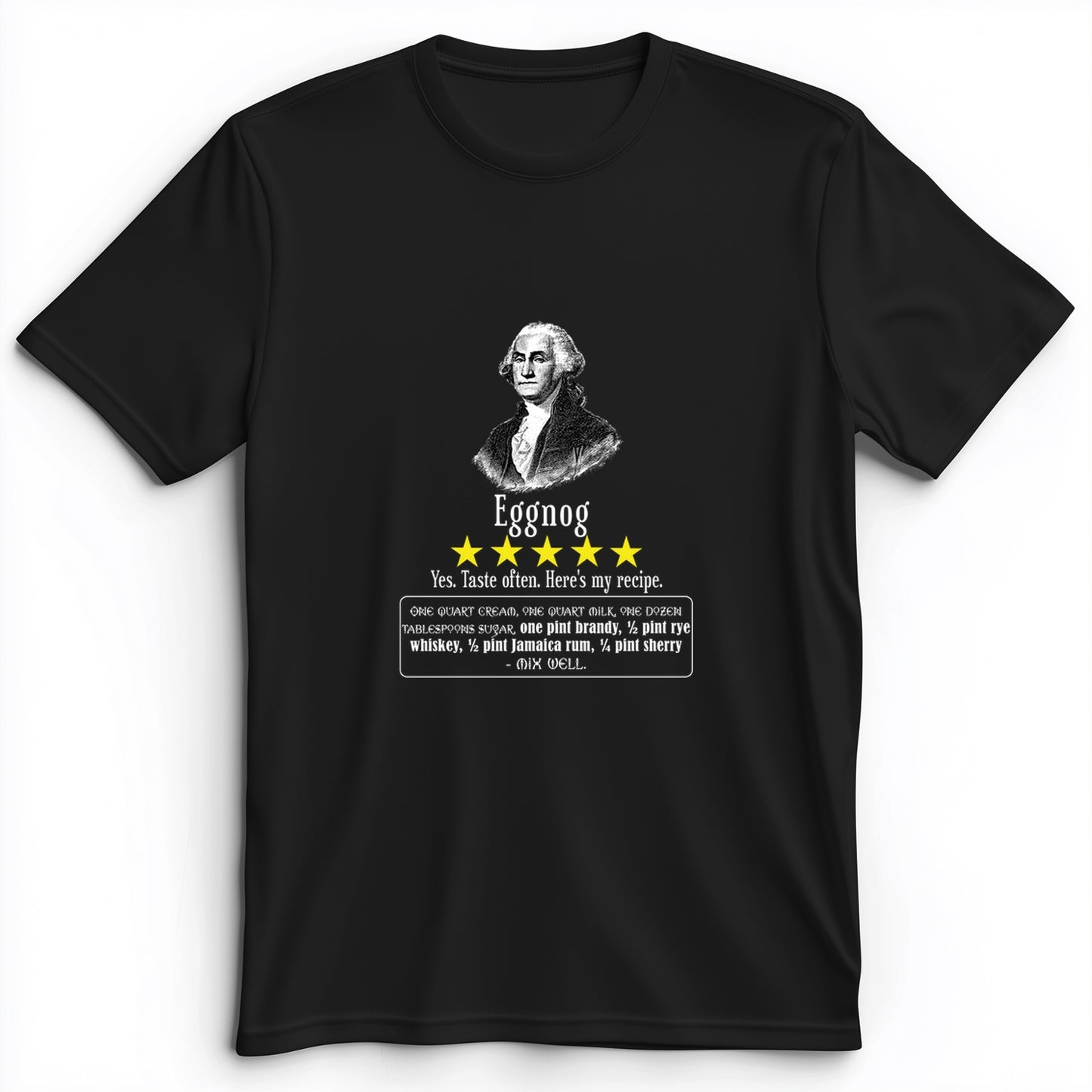 Eggnog George Washington Premium Tee