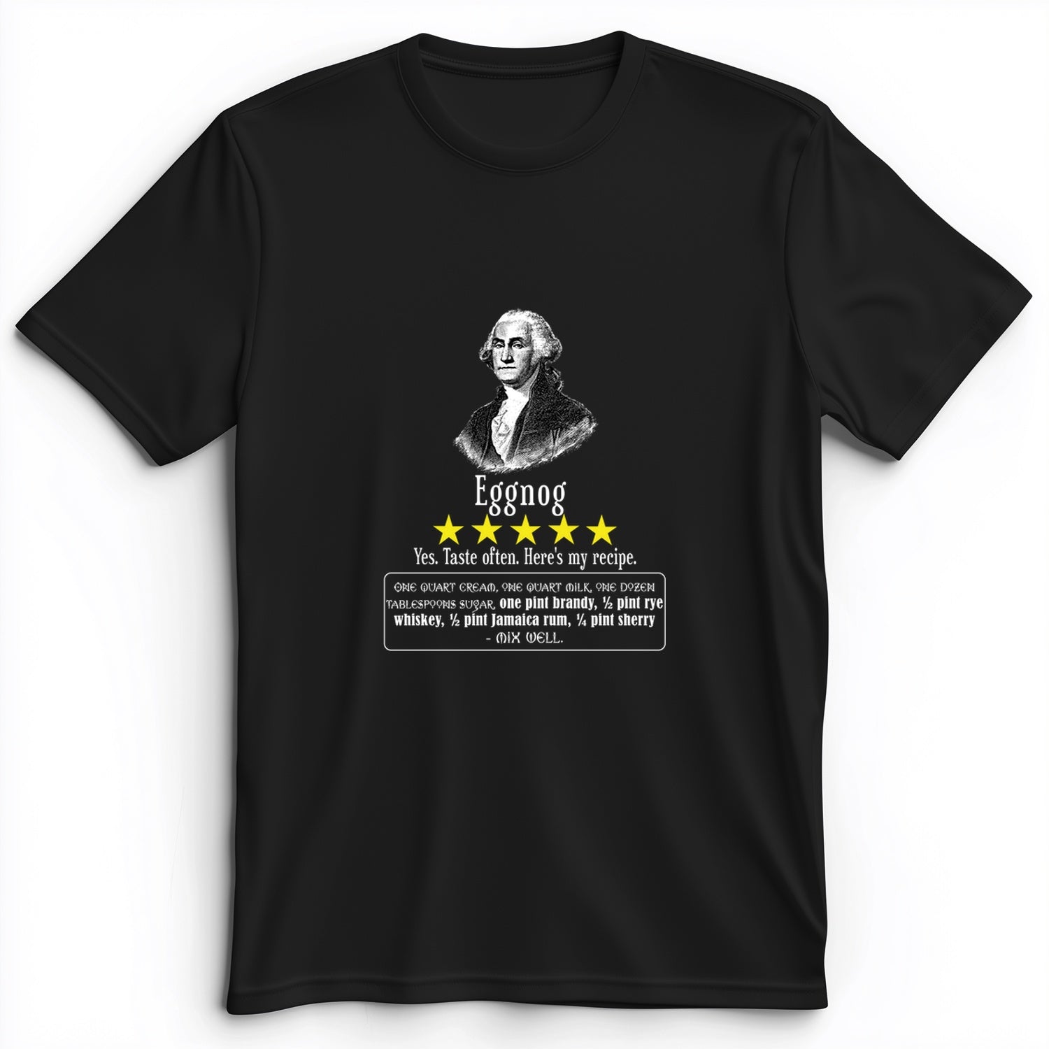 Eggnog George Washington Premium Tee