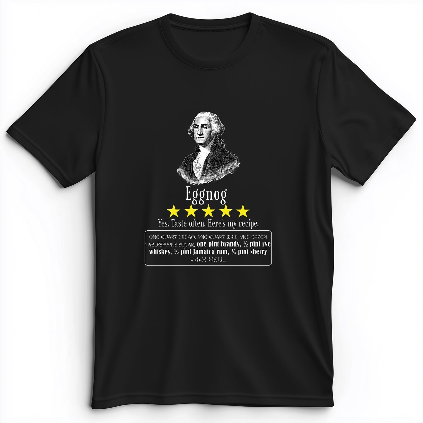 Eggnog George Washington Premium Tee