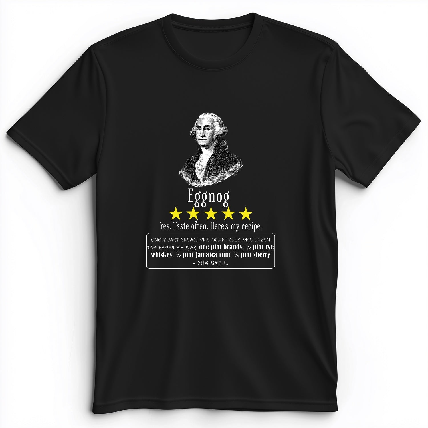 Eggnog George Washington Premium Tee