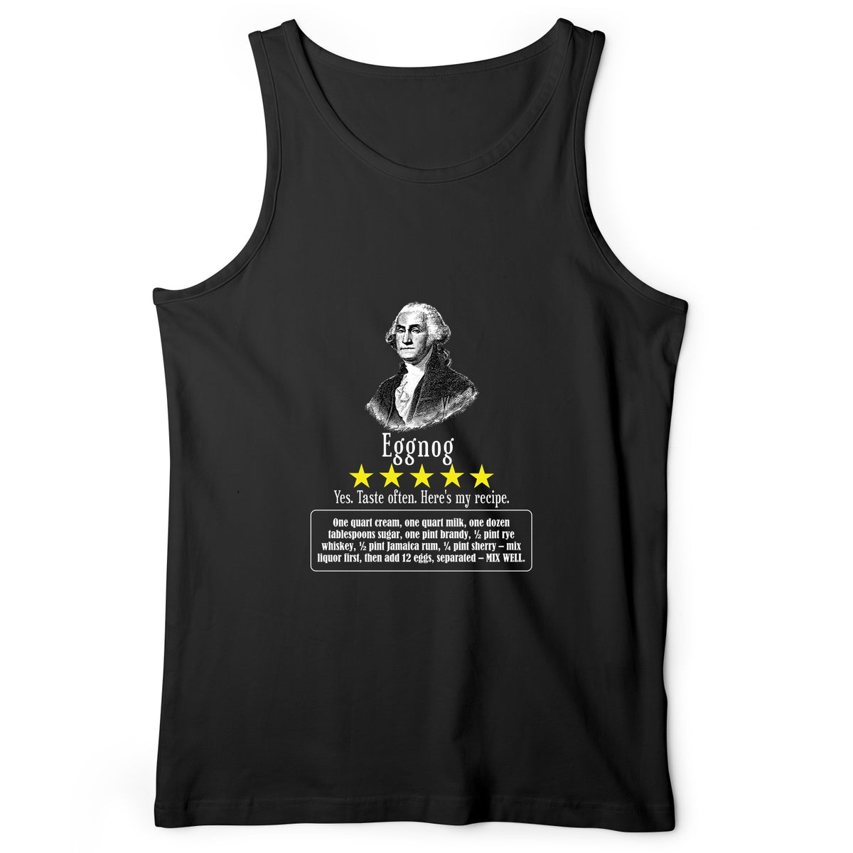 Eggnog George Washington Tank
