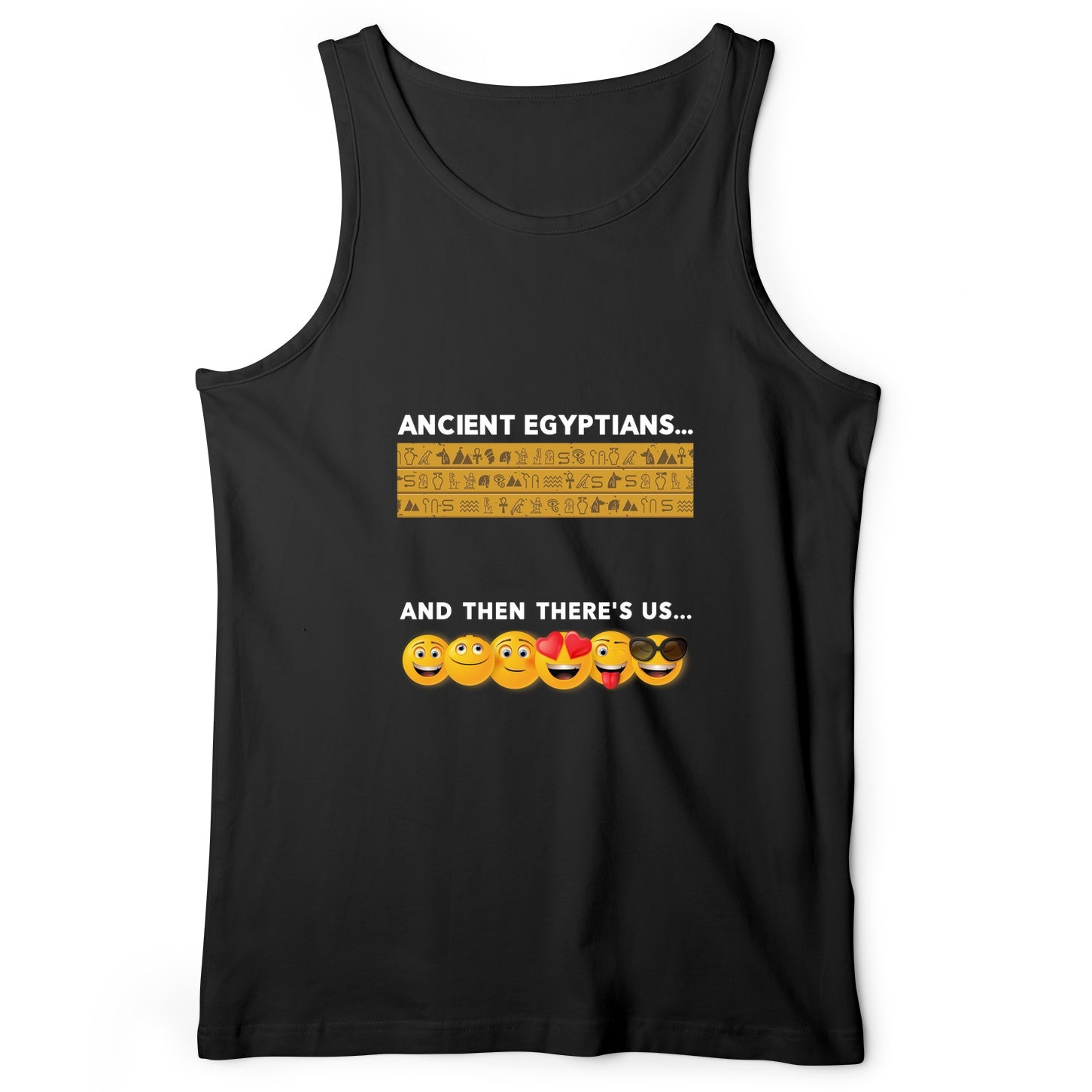 Egyptian Emoticons Tank