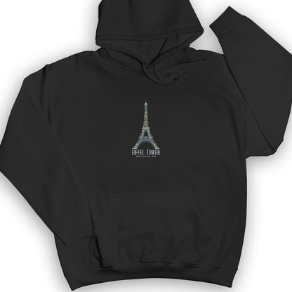 Eiffel Tower 1889 Hoodie