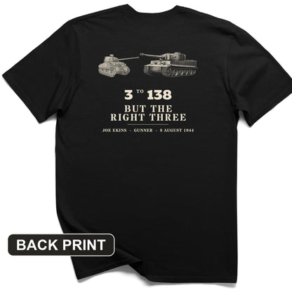 Ekins 3 To 138 Back Print T-Shirt