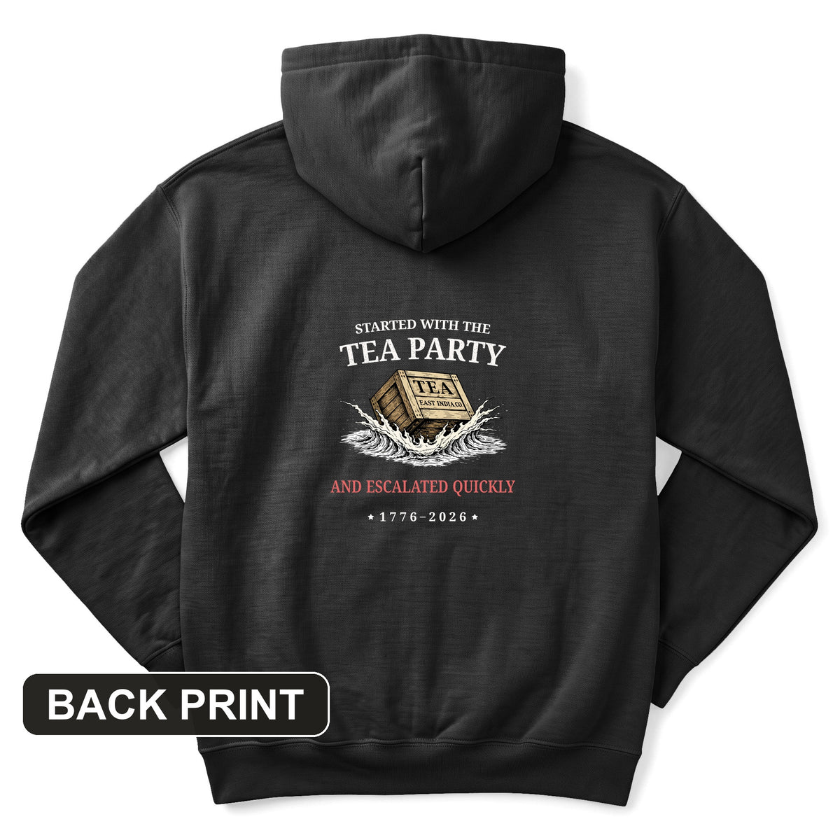 Escalated Quickly Back Print Hoodie