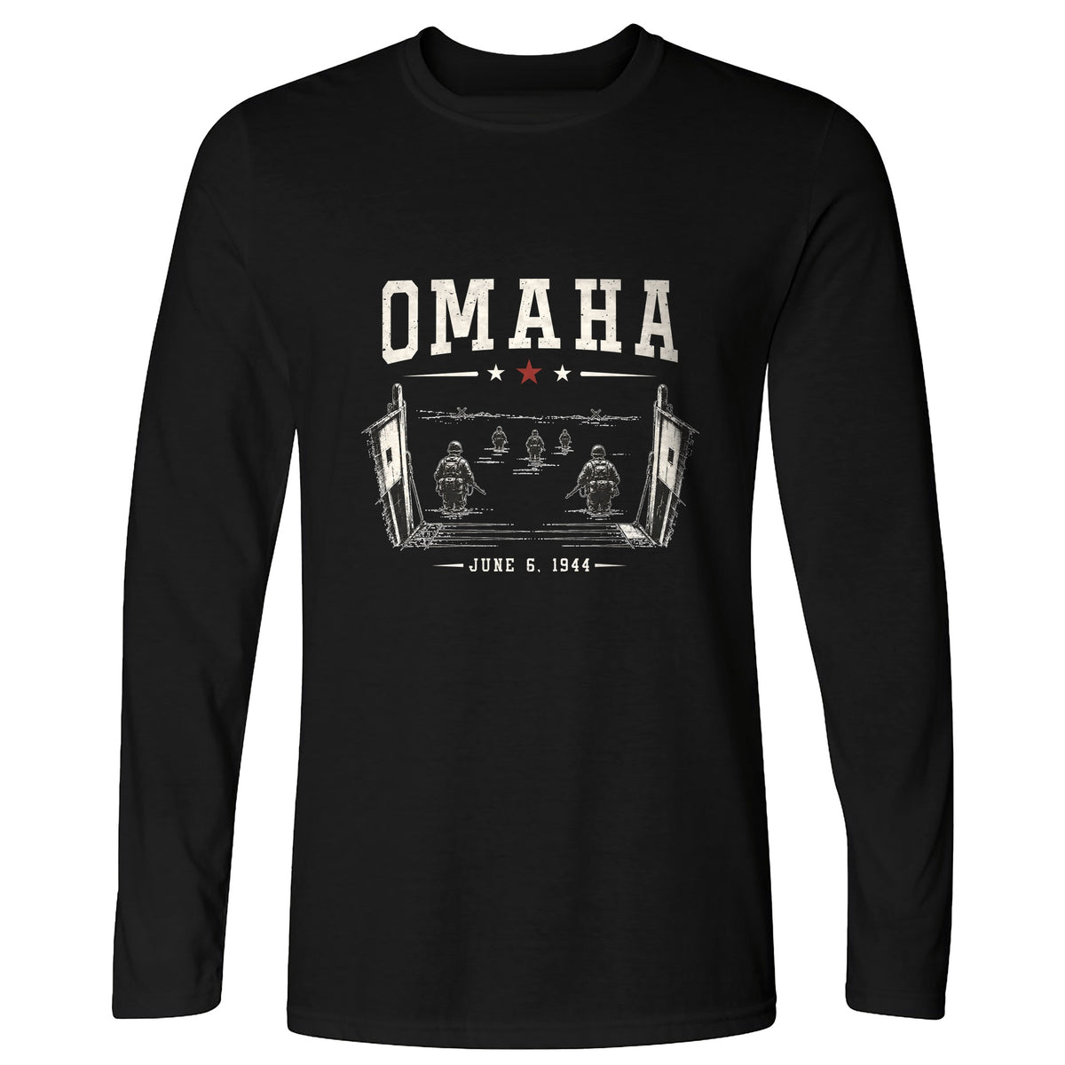 Exit Landing Craft Long Sleeve T-Shirt
