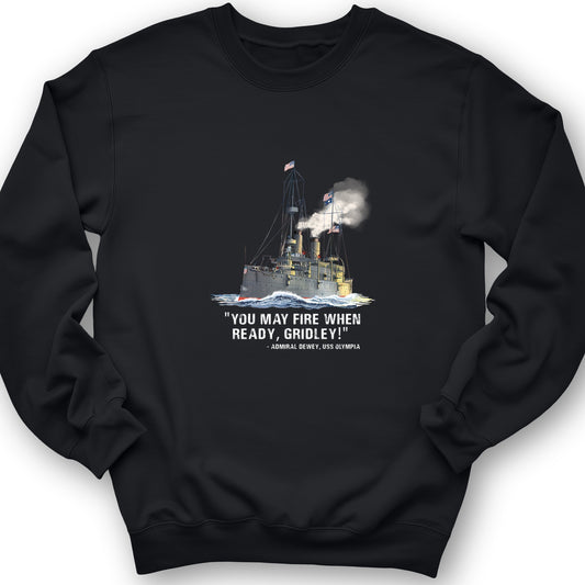 Fire When Ready Crewneck