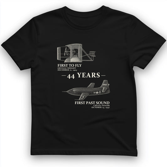 First To Fly - First Past Sound T-Shirt