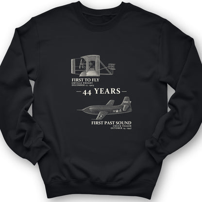 First To Fly - First Past Sound Sweatshirt