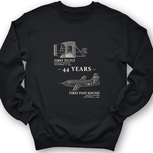 First To Fly - First Past Sound Sweatshirt