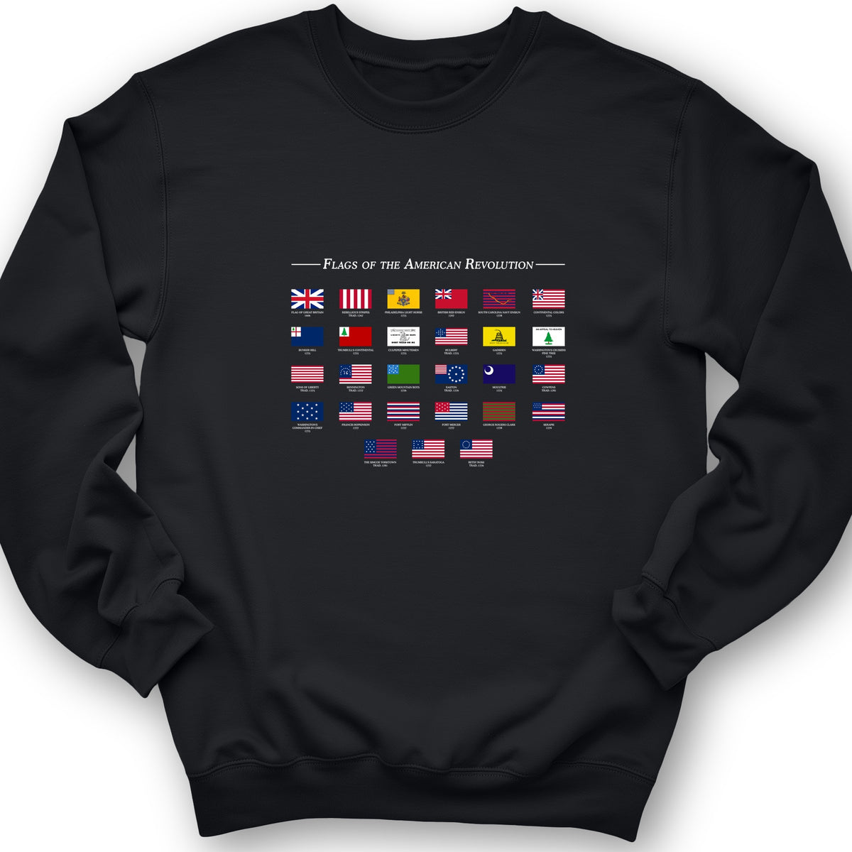 Flags Of The Revolution Crewneck