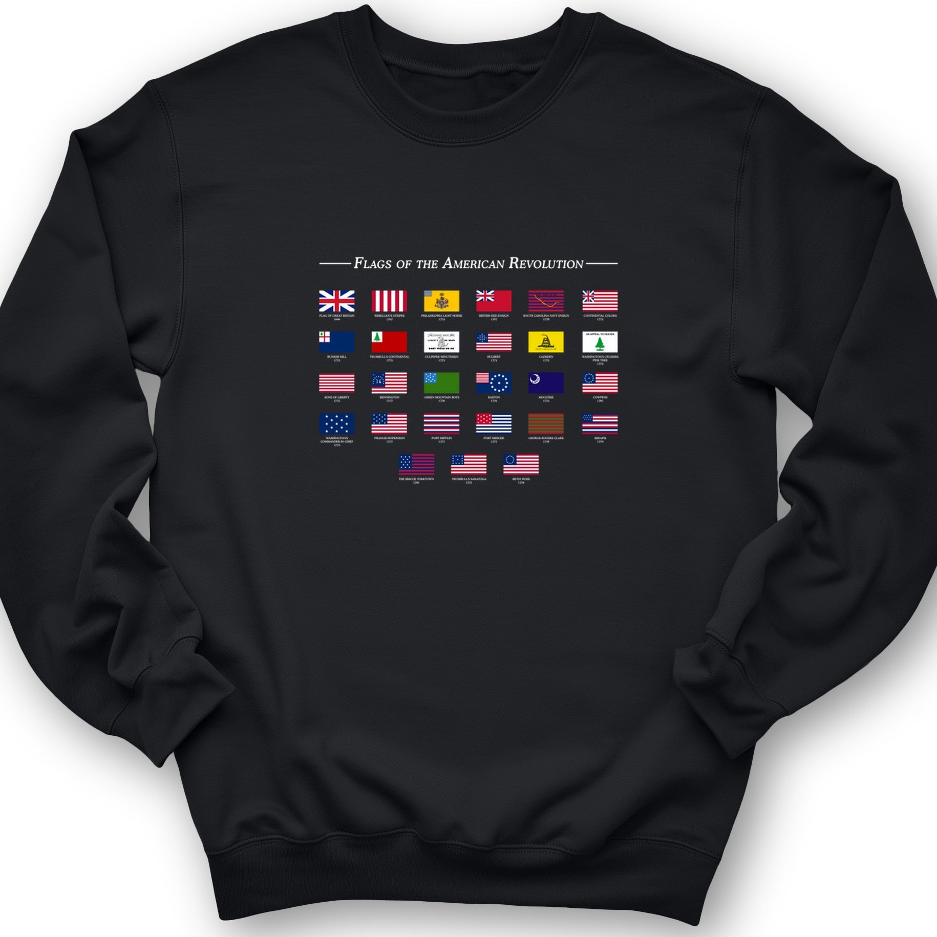 Flags Of The Revolution Crewneck