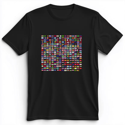 Flags of the World Premium Tee