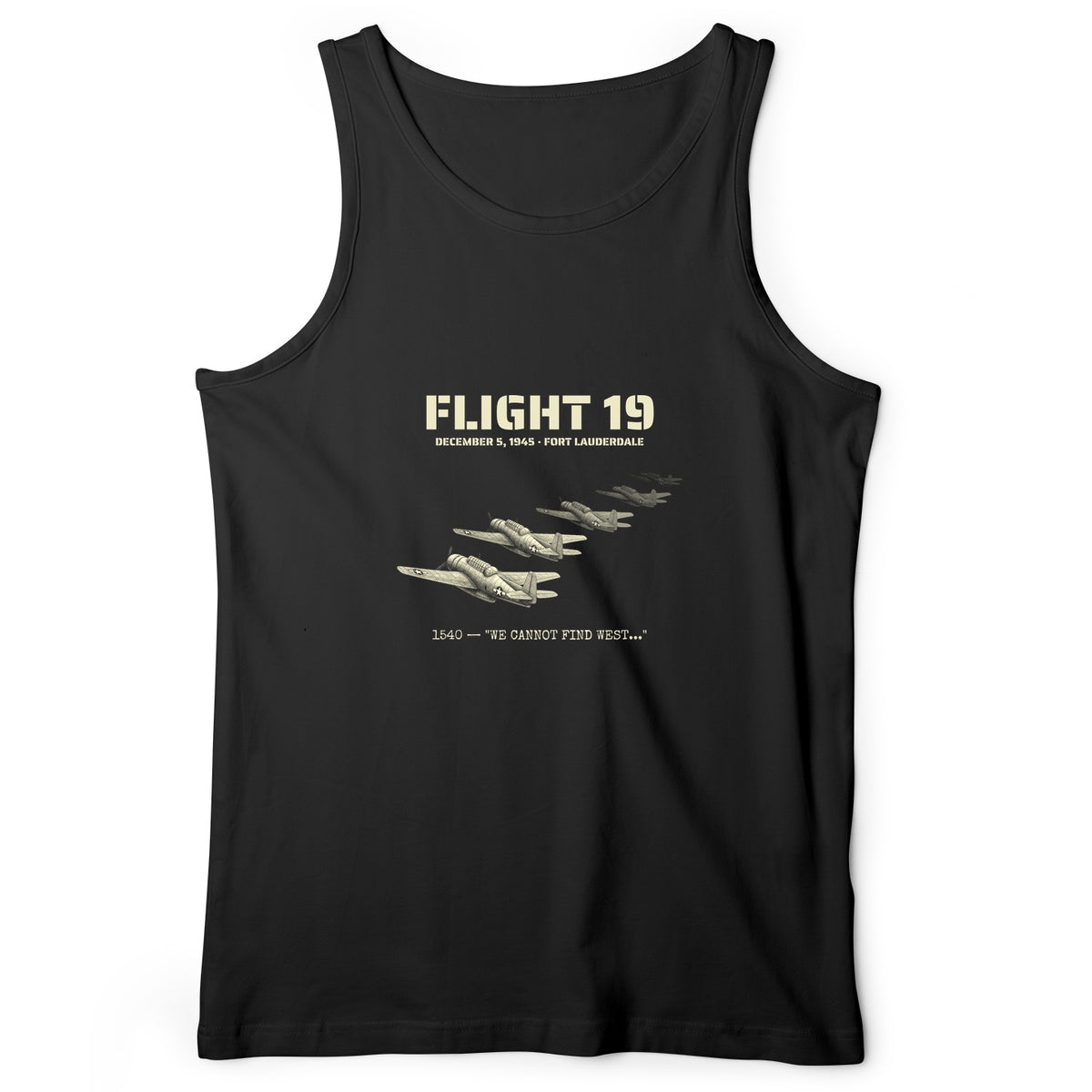 Flight 19 - Still Out There Tank Top
