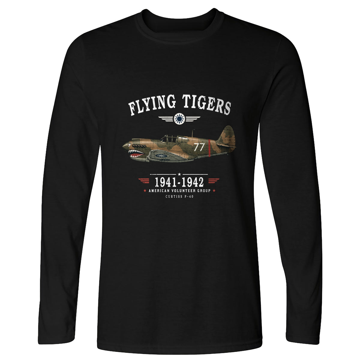 Flying Tigers Long Sleeve T-Shirt