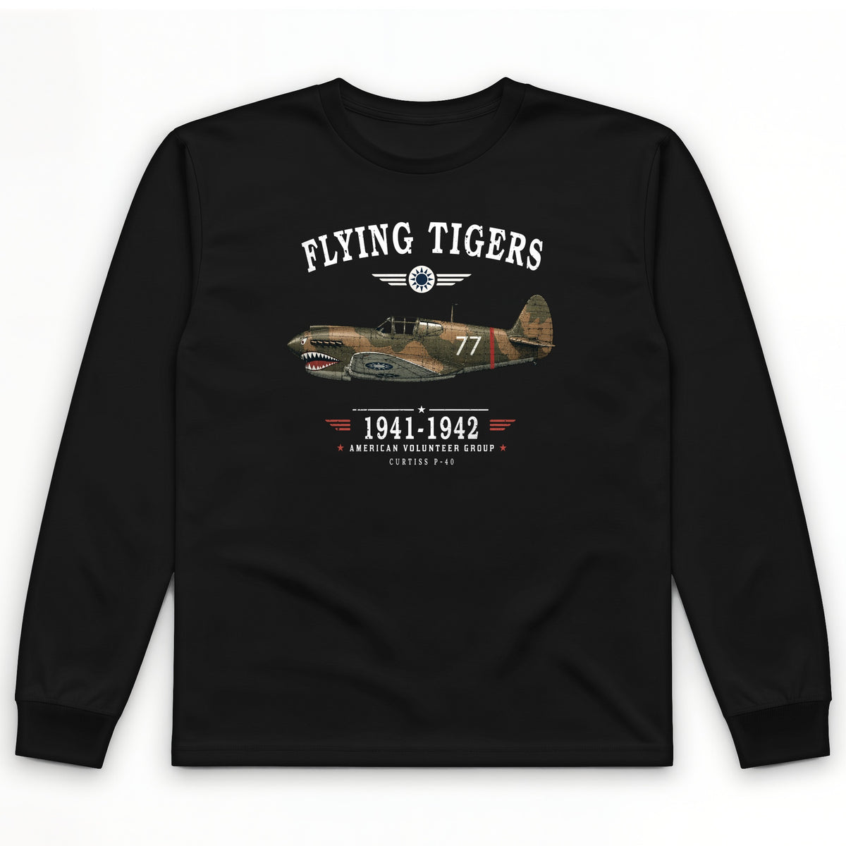 Flying Tigers Long Sleeve T-Shirt
