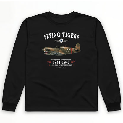 Flying Tigers Long Sleeve T-Shirt